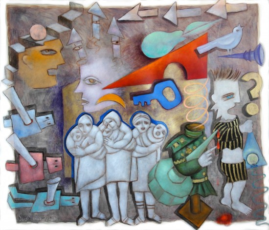 Unwanted Situation - 54" x 60"